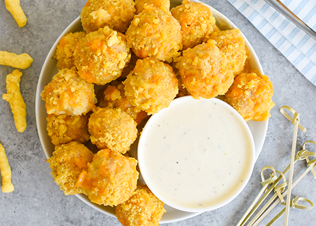Barbara’s Jalapeno Cheese Puff Chicken Poppers